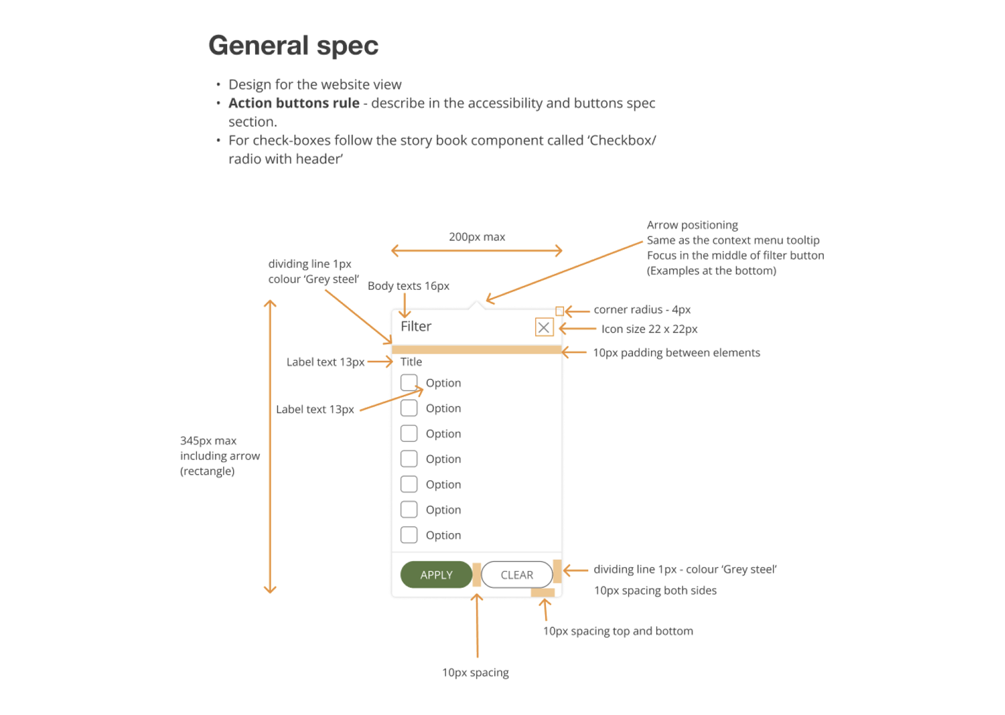 General Spec
